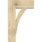 Ekena Millwork Thorton Block Rough Sawn Bracket w/ Offset Brace, Douglas Fir, 8"W x 20"D x 32"H BKT0806X20X32THR05RDF - alternate 2